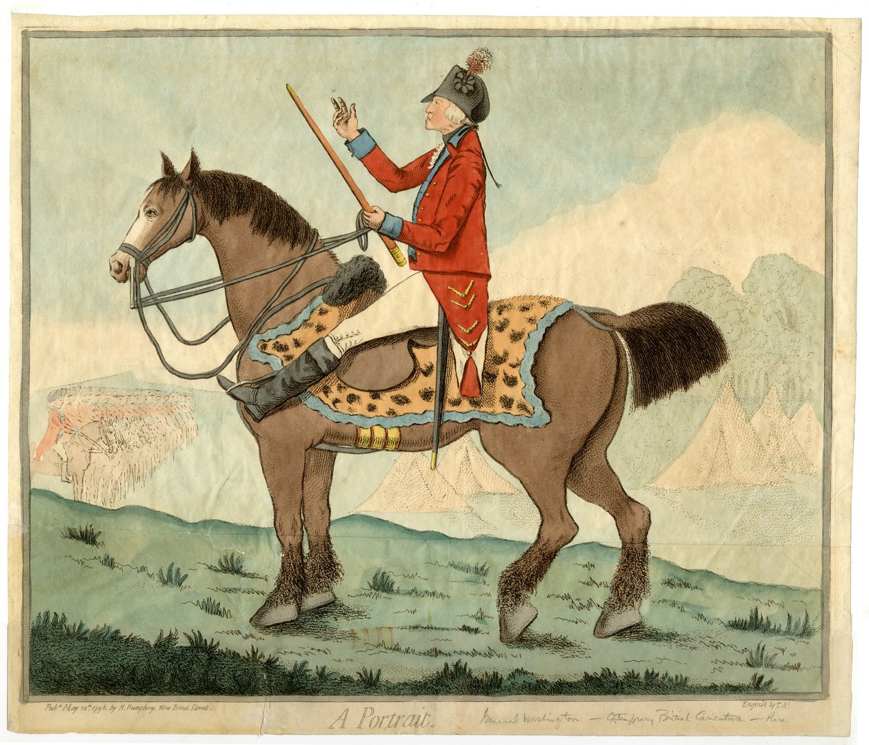 A Portrait [George Washington] by English School