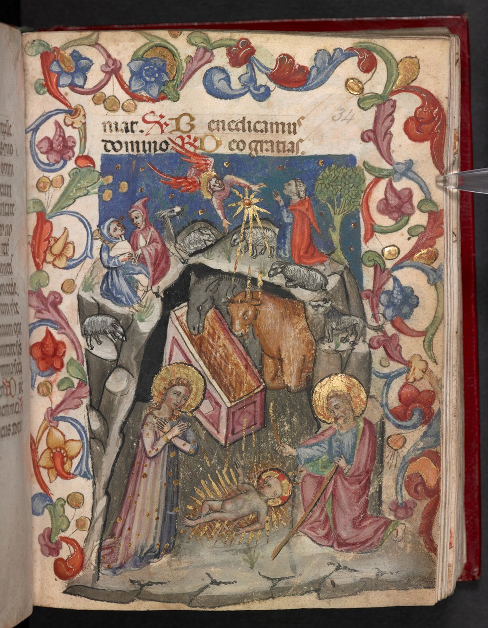 The Nativity by English School
