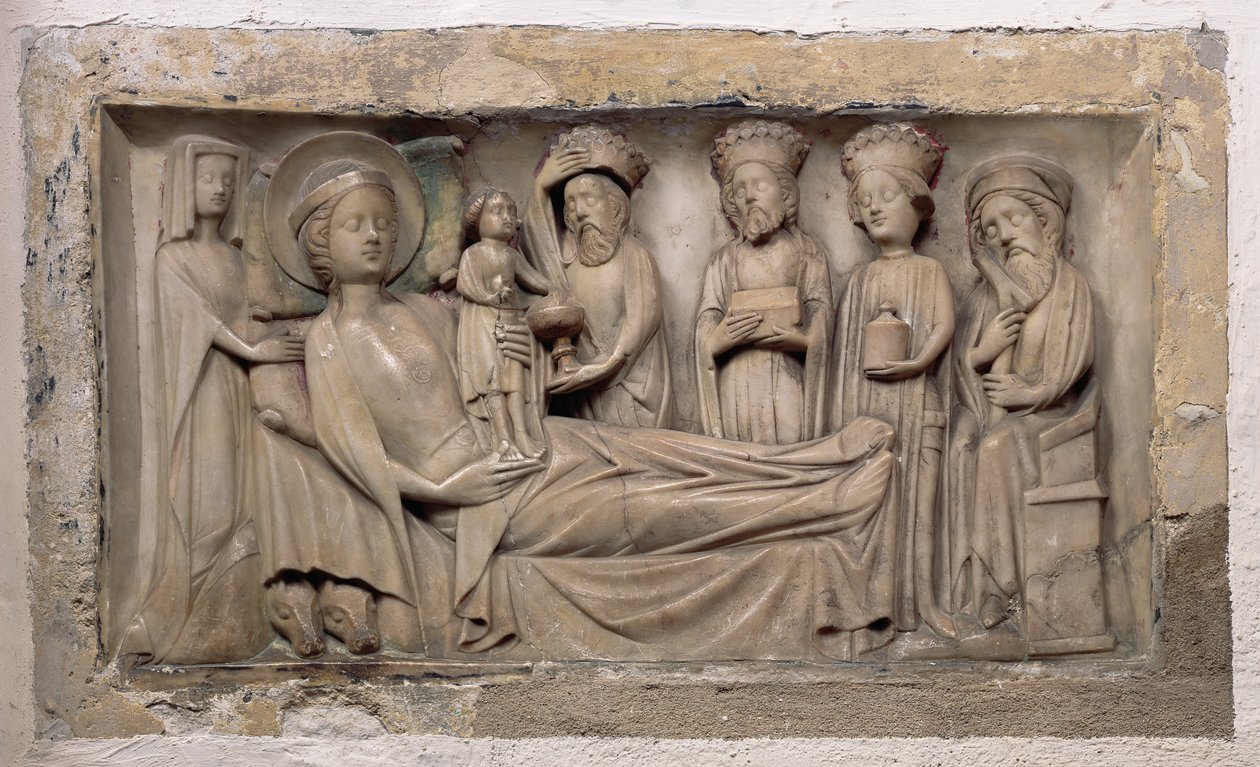 Adoration of the Magi, c.1350 by English School