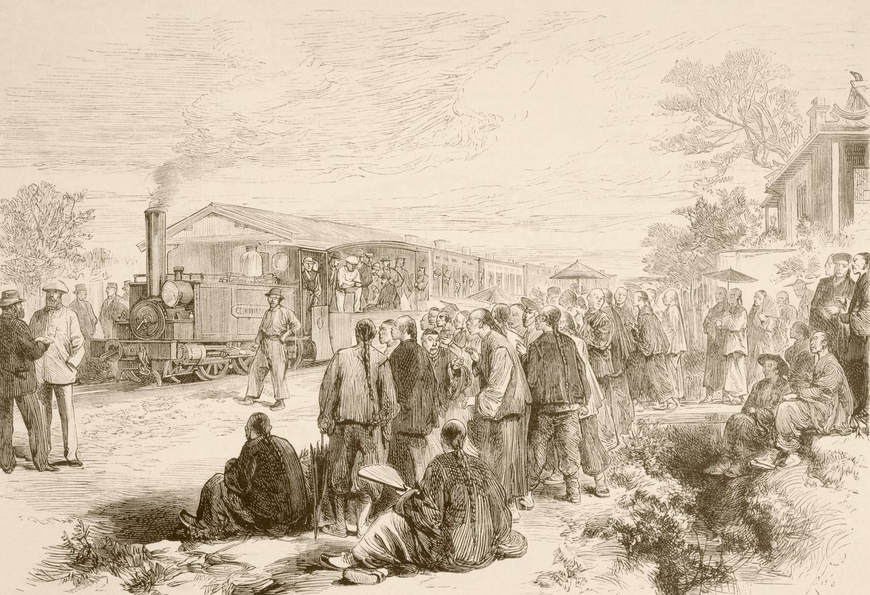 An Early Chinese Railway by English School