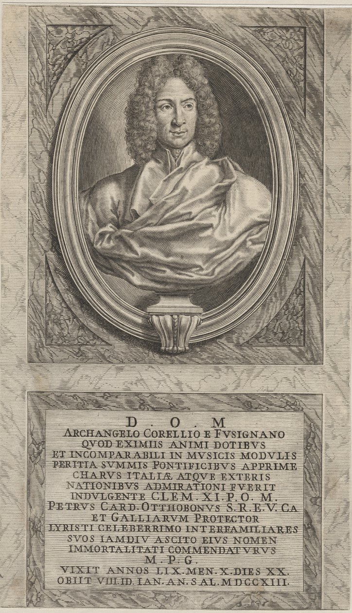 Arcangelo Corelli, c.1715 by English School