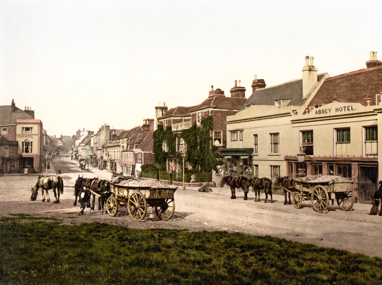 Battle High Street by English School
