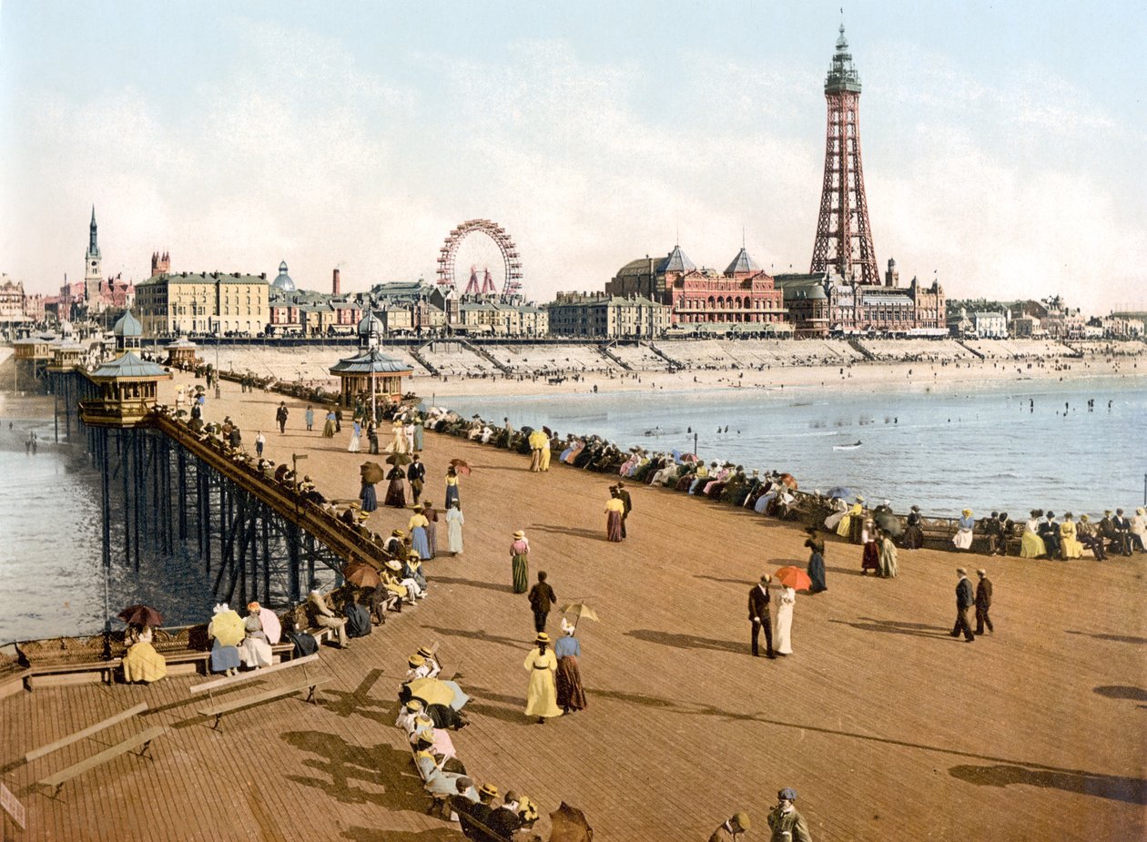 Blackpool from North Pier by English School