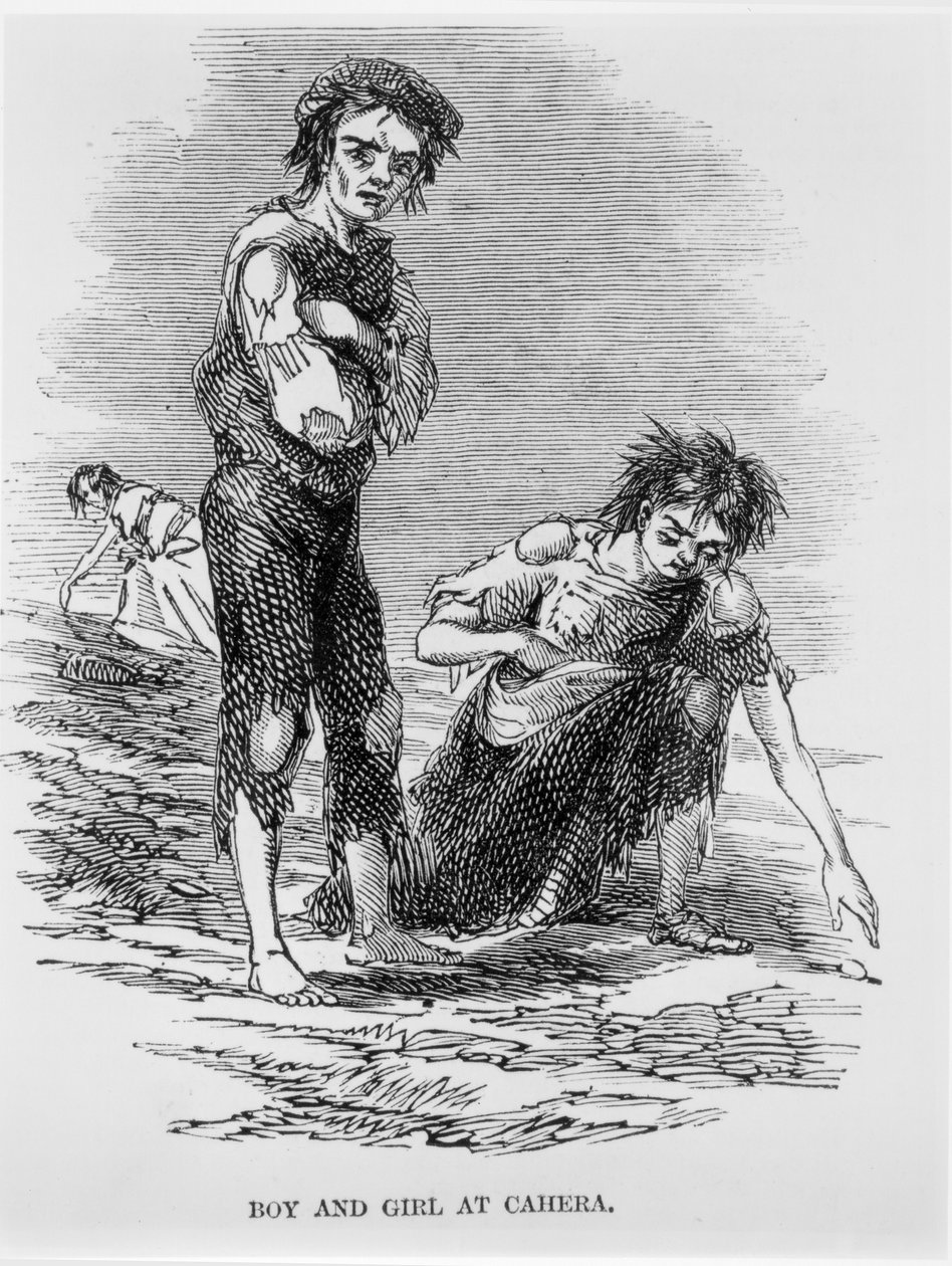 Boy and Girl at Cahera by English School