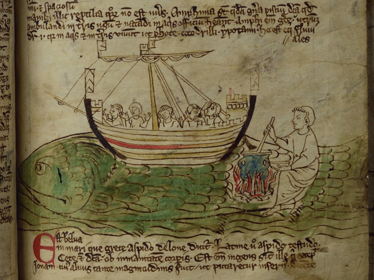 Whale, from Bestiary by English School