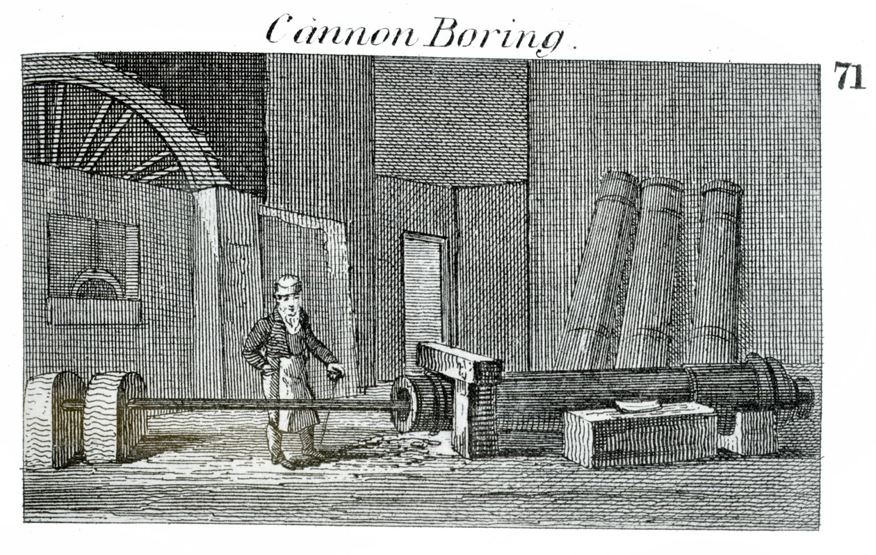 Cannon boring by English School