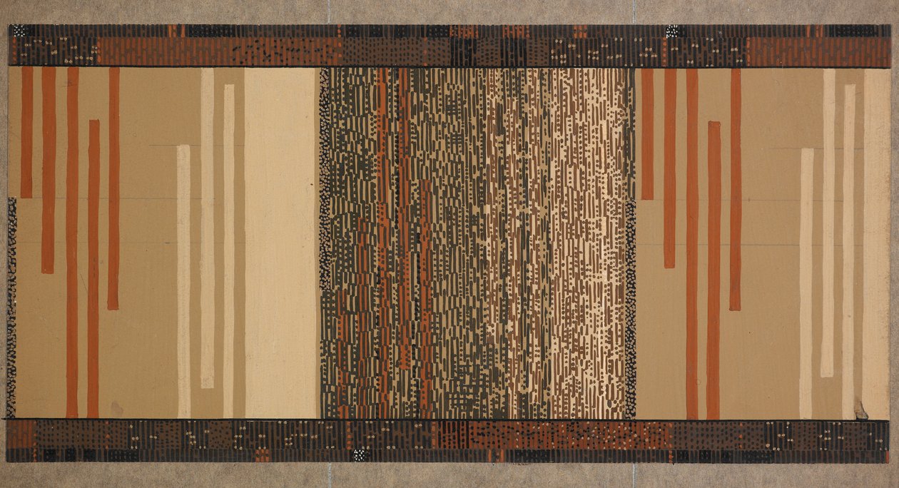 Carpet design by English School