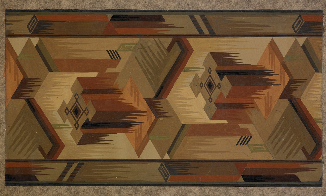 Carpet design by English School