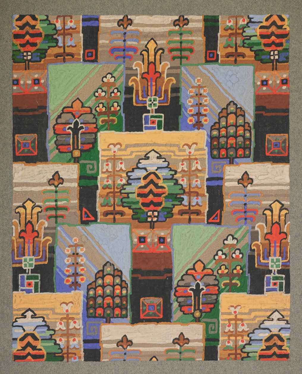 Carpet design by English School