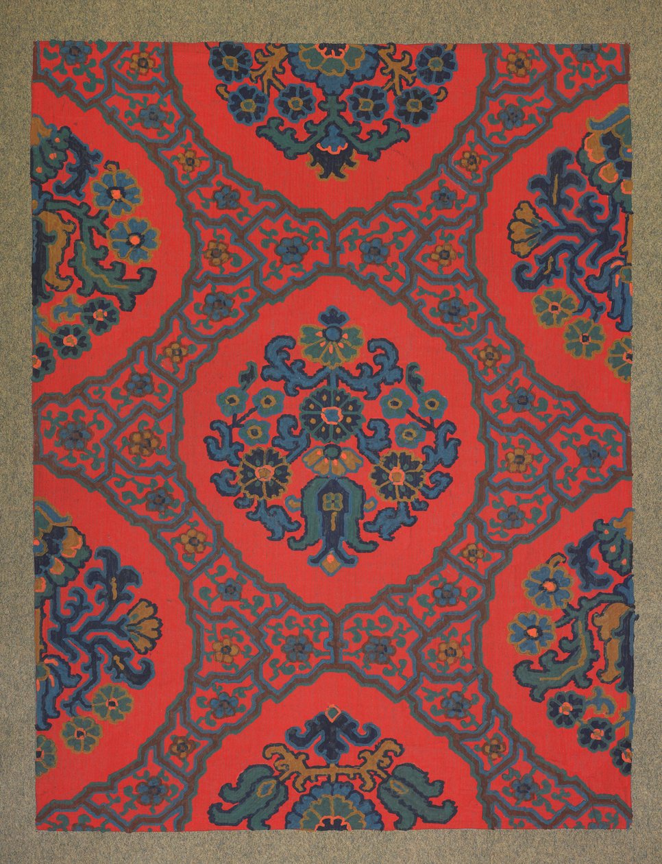 Carpet design by English School