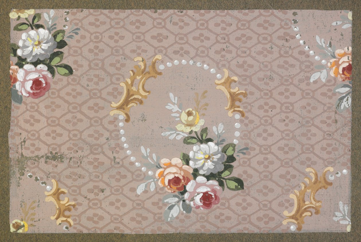 Carpet design by English School