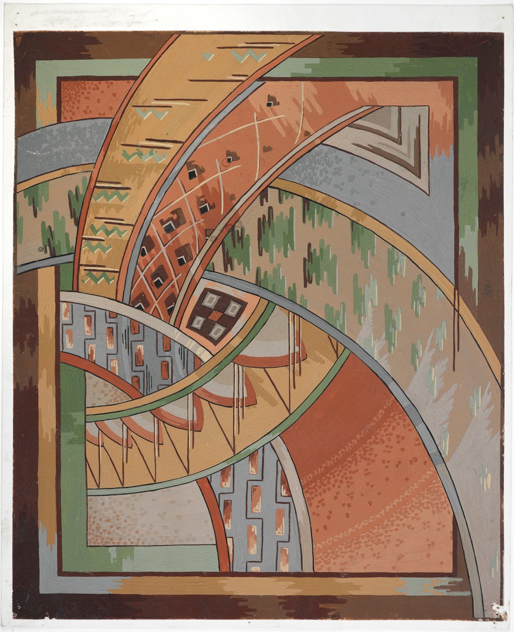 Carpet Design by English School