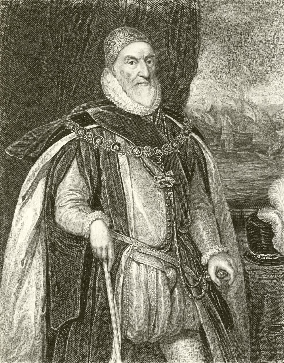 Charles Howard, Earl of Nottingham by English School