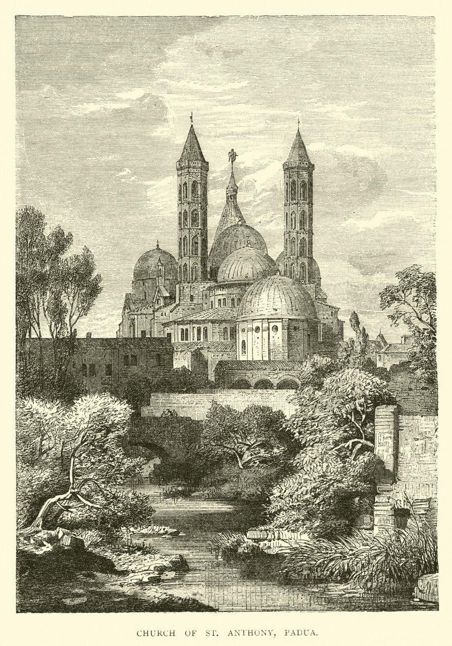 Church of St Anthony, Padua by English School