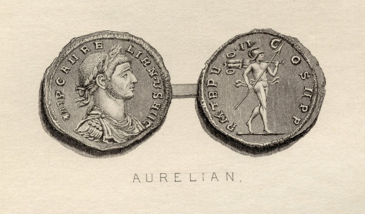 Coin from the Era of Aurelian by English School