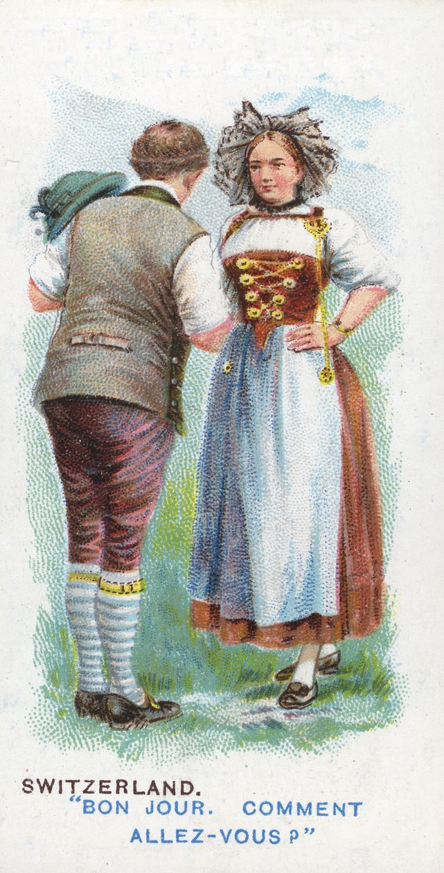 Customary Greeting in Switzerland by English School