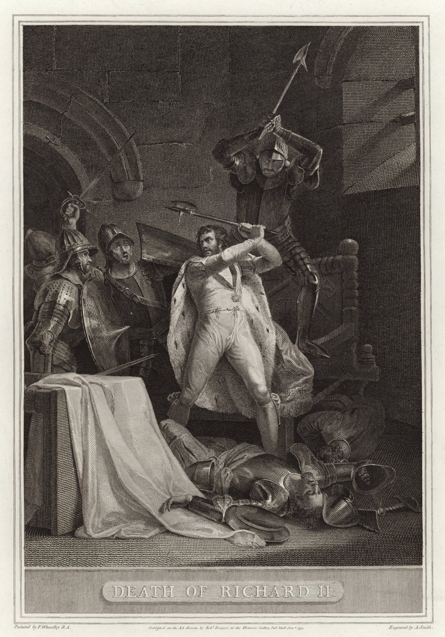 Death of Richard II by English School