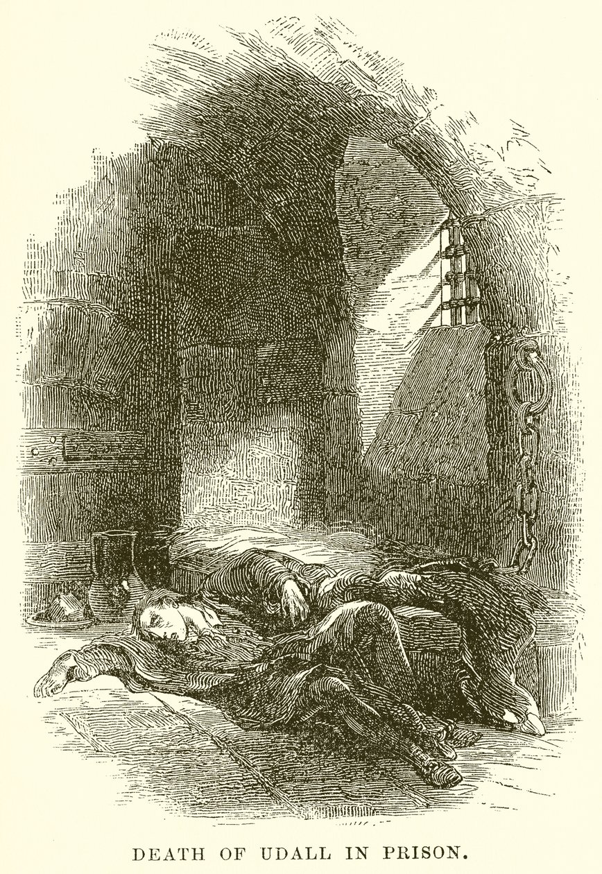 Death of Udall in Prison by English School