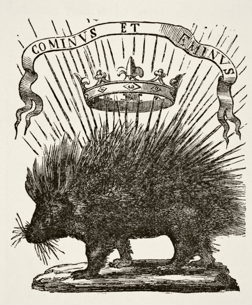 Device of Louis XII, 1878 by English School