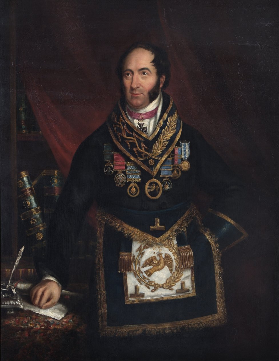 Dr Robert Thomas Crucefix by English School