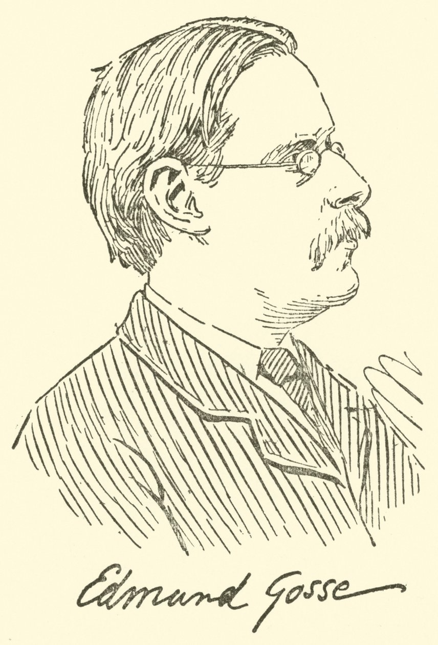 Edmund Gosse by English School