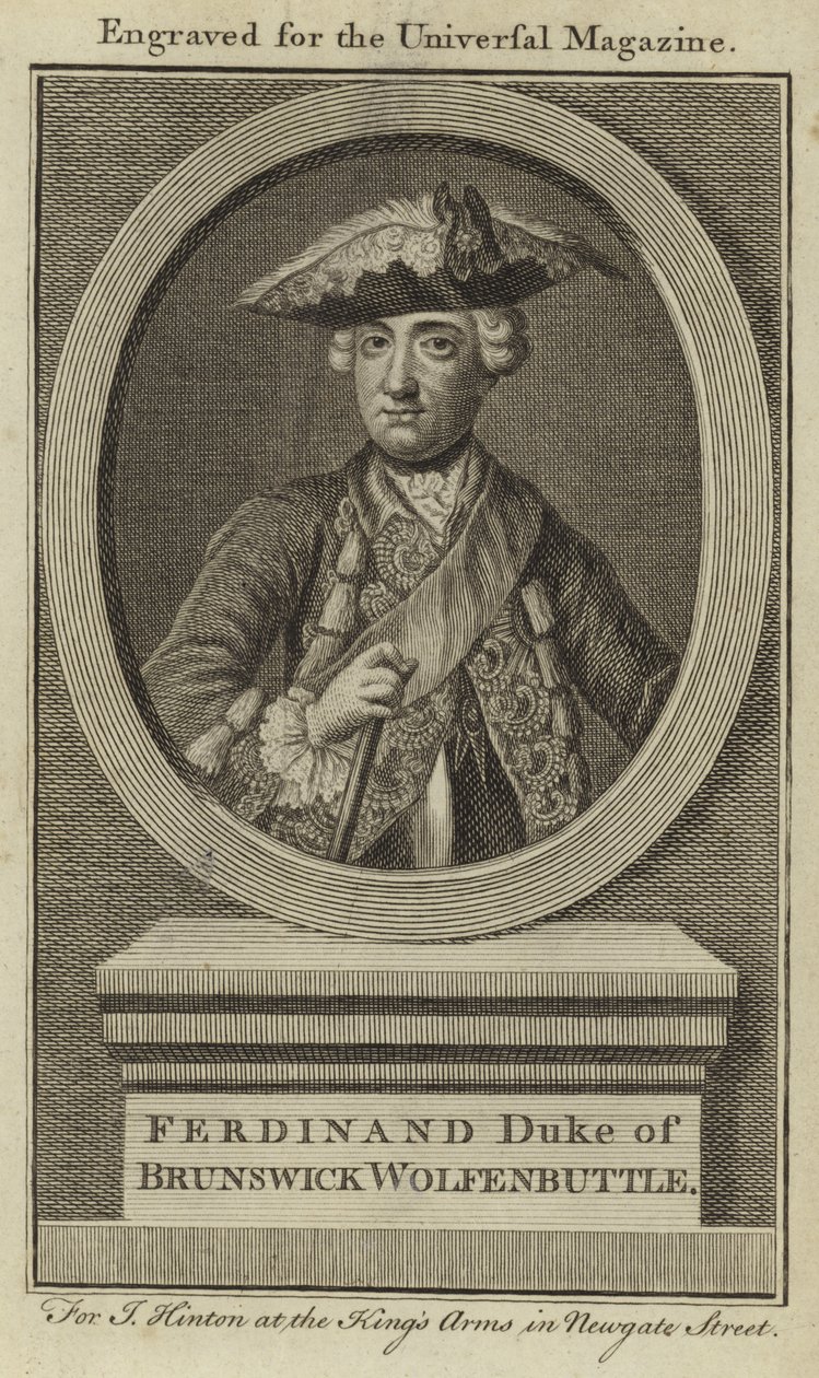 Ferdinand, Duke of Brunswick-Wolfenbüttel by English School