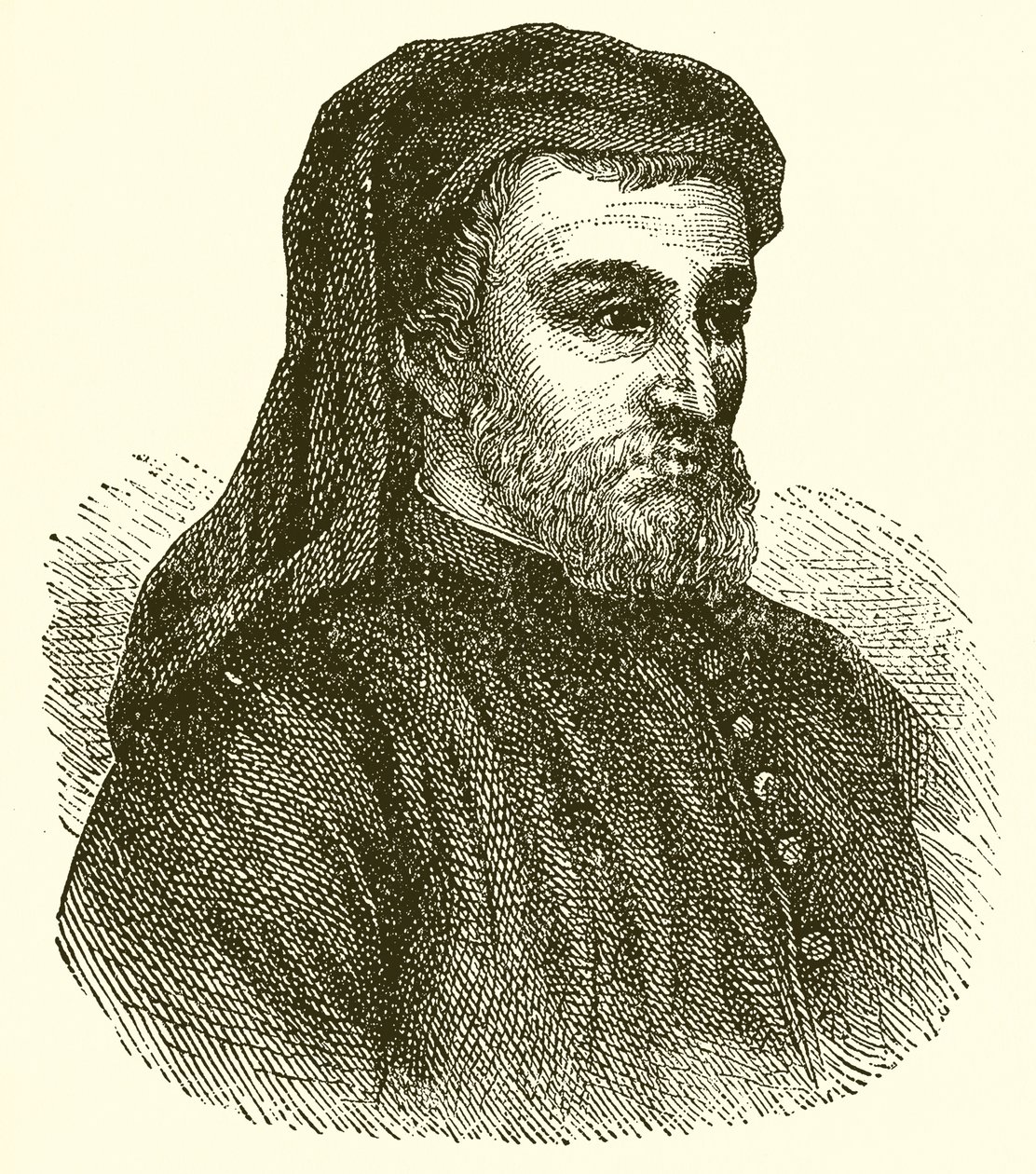 Geoffrey Chaucer by English School