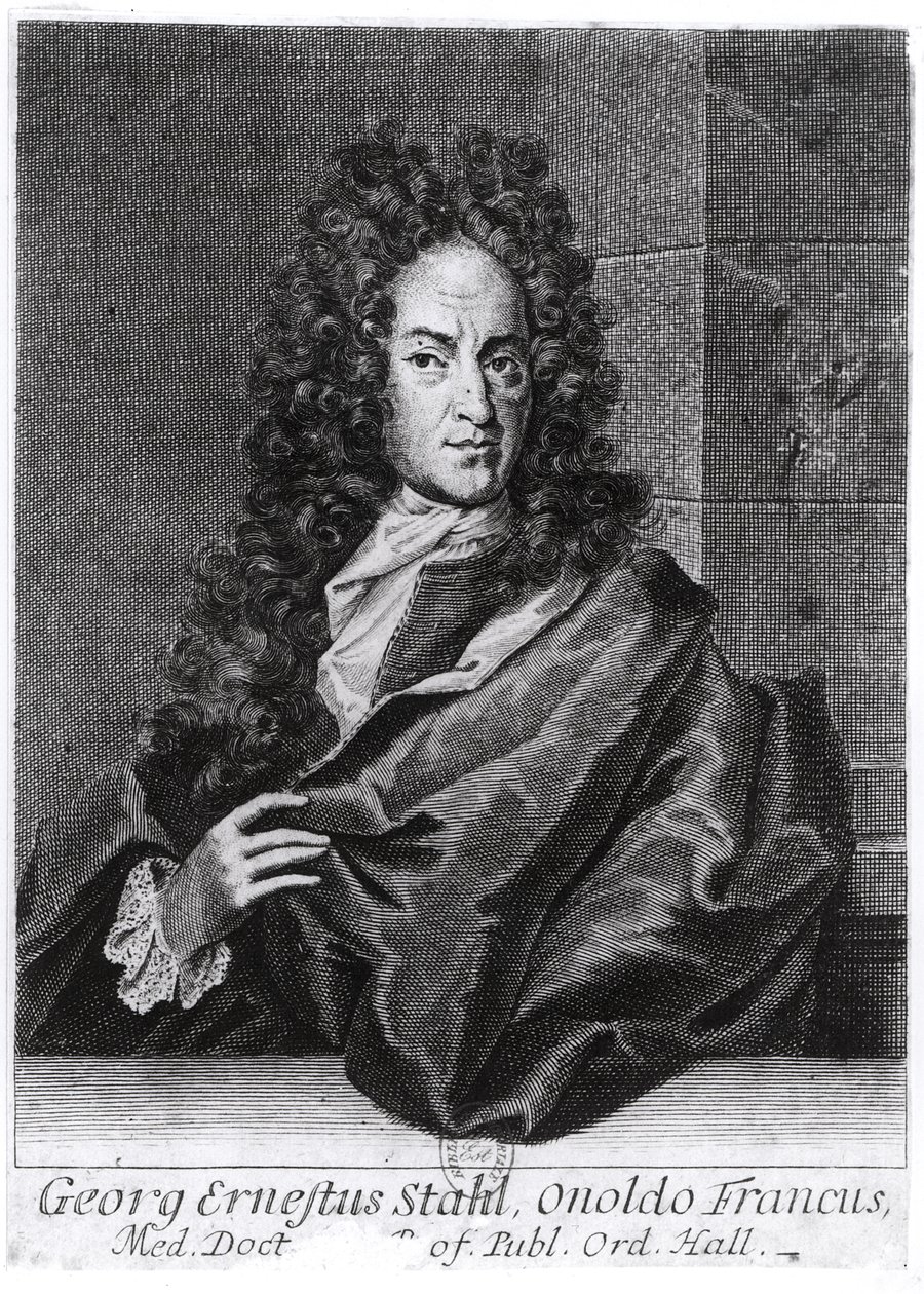 Georg Ernest Stahl (1660-1734) by English School