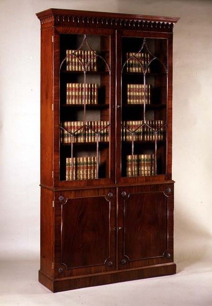 George II bookcase by English School