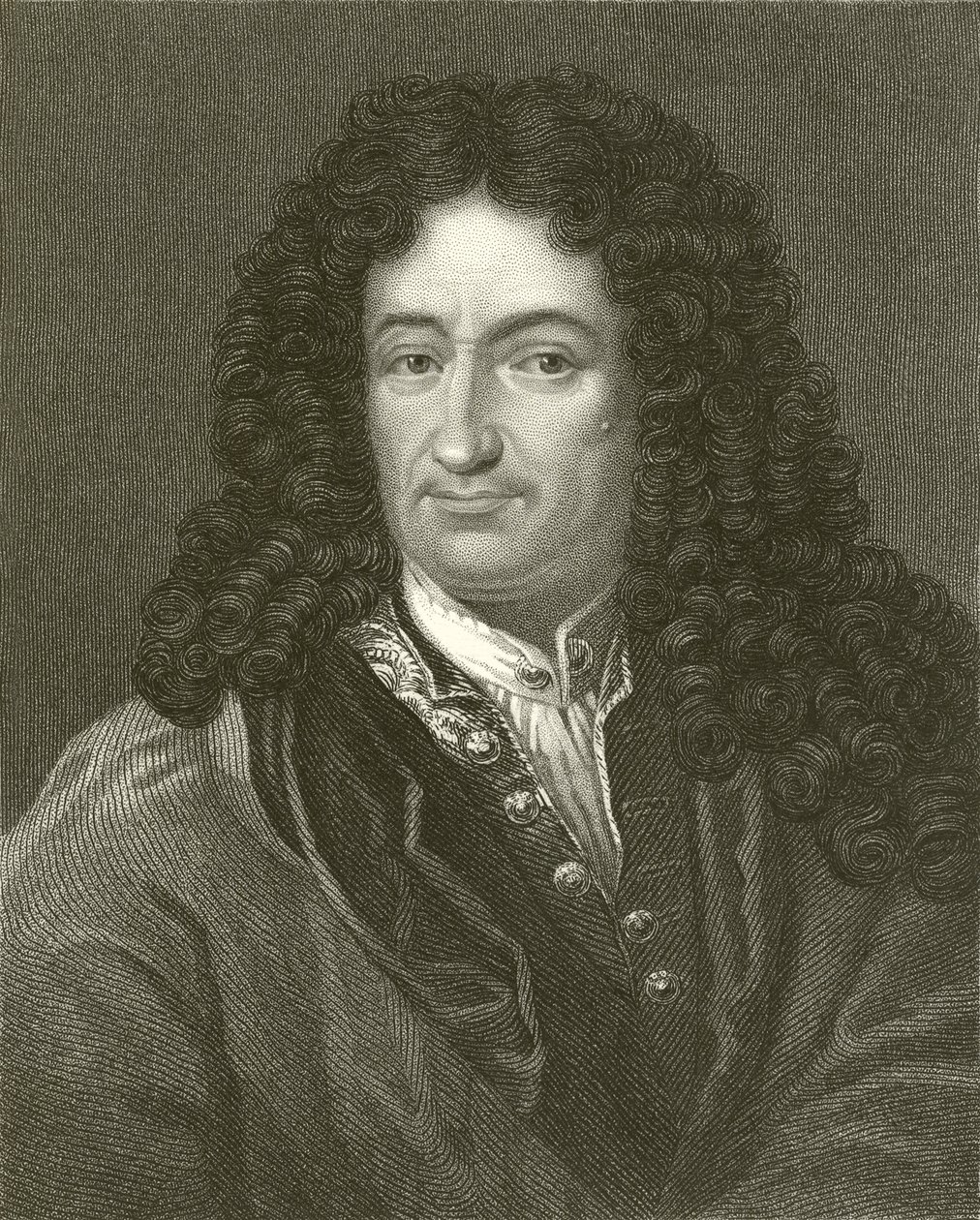 Godfrey William Leibnitz by English School