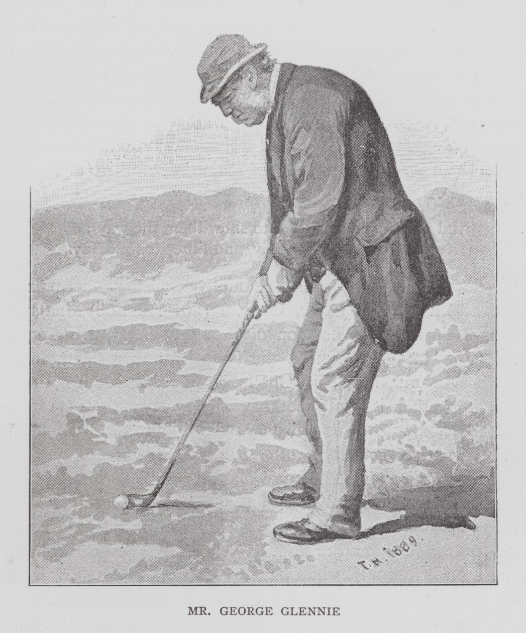 Golf: Mr George Glennie by English School