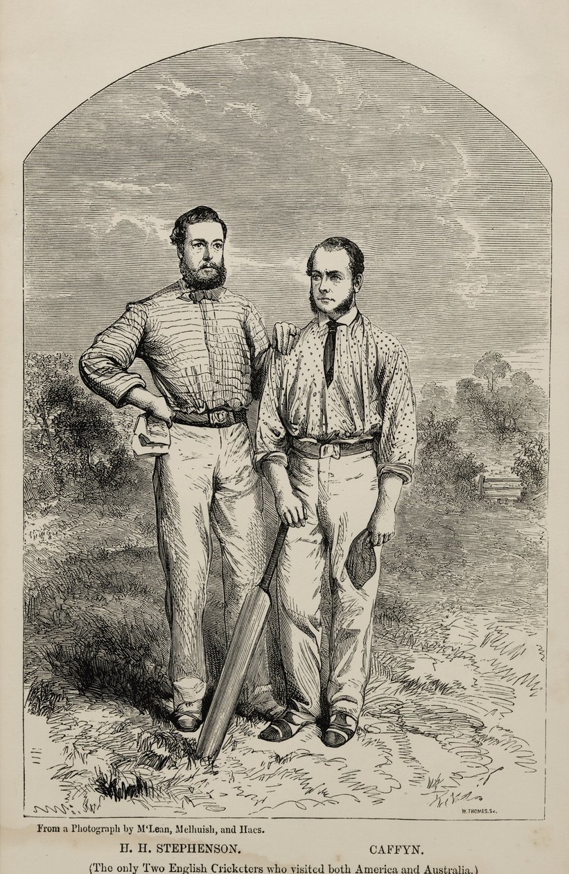 H.H. Stephenson and William Caffyn by English School