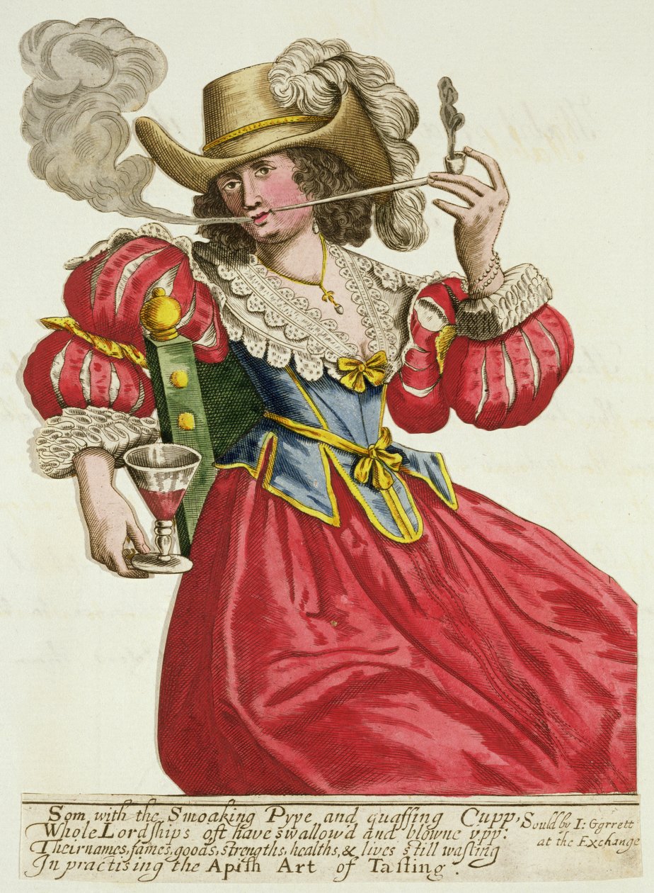 Habit of a Wealthy Lady About 1630 by English School