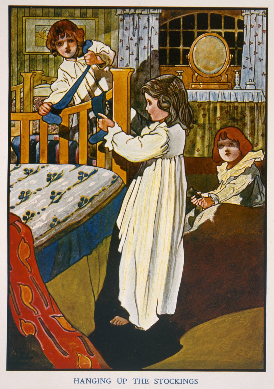 Hanging up the Stockings by English School