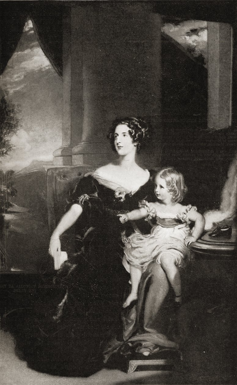 Harriet Duchess of Sutherland by English School