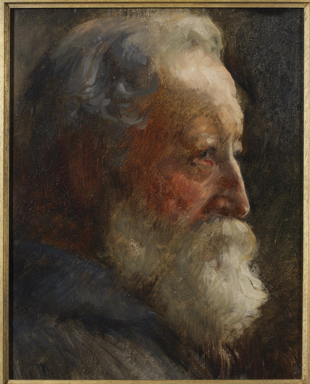 Head of a Man by English School