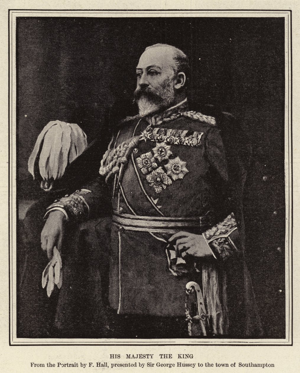 His Majesty the King by English School