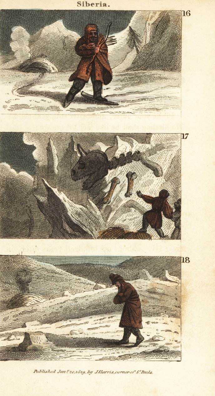 Historical Views of Siberia by English School