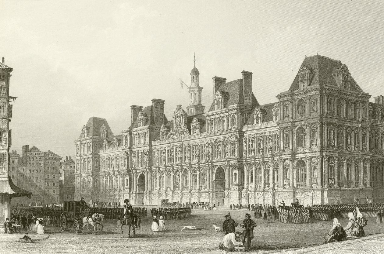 Hotel de Ville, Paris by English School