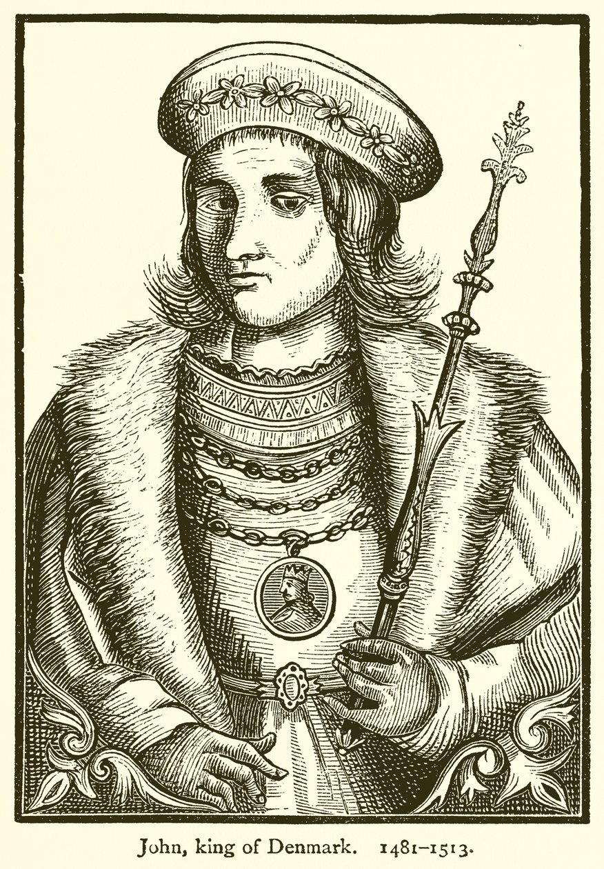 John, King of Denmark. 1481-1513 by English School