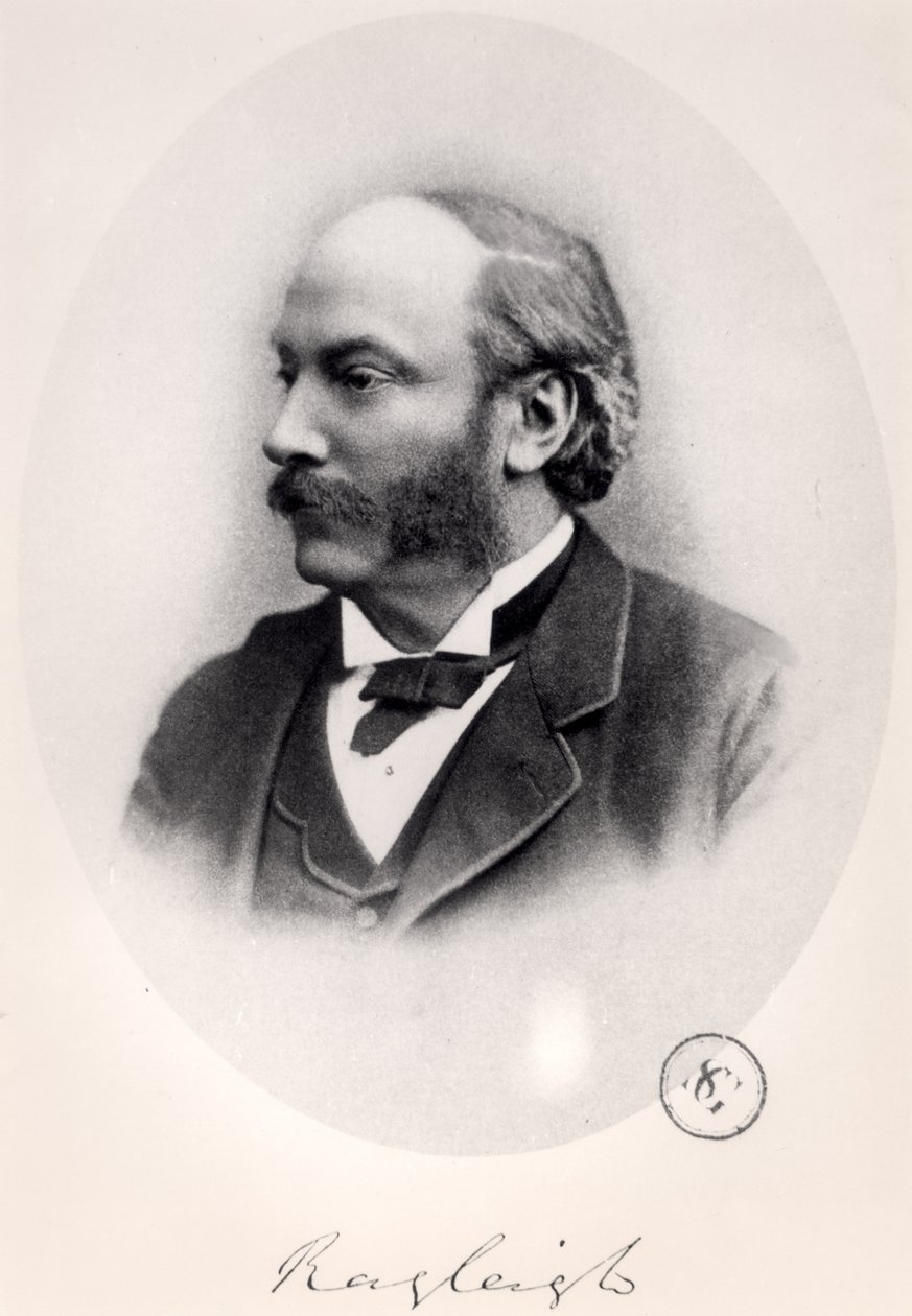 John William Strutt 3rd Baron Rayleigh by English School