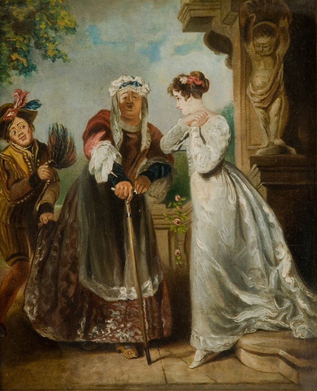 Juliet and the Nurse by English School