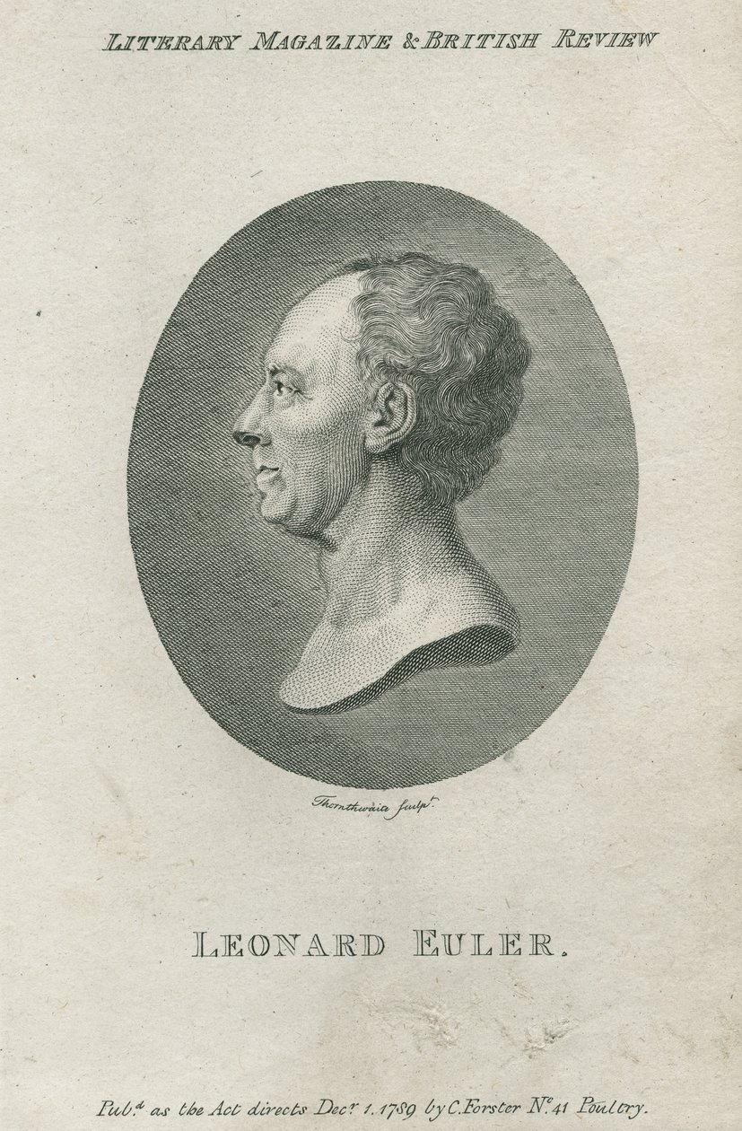 Leonhard Euler by English School