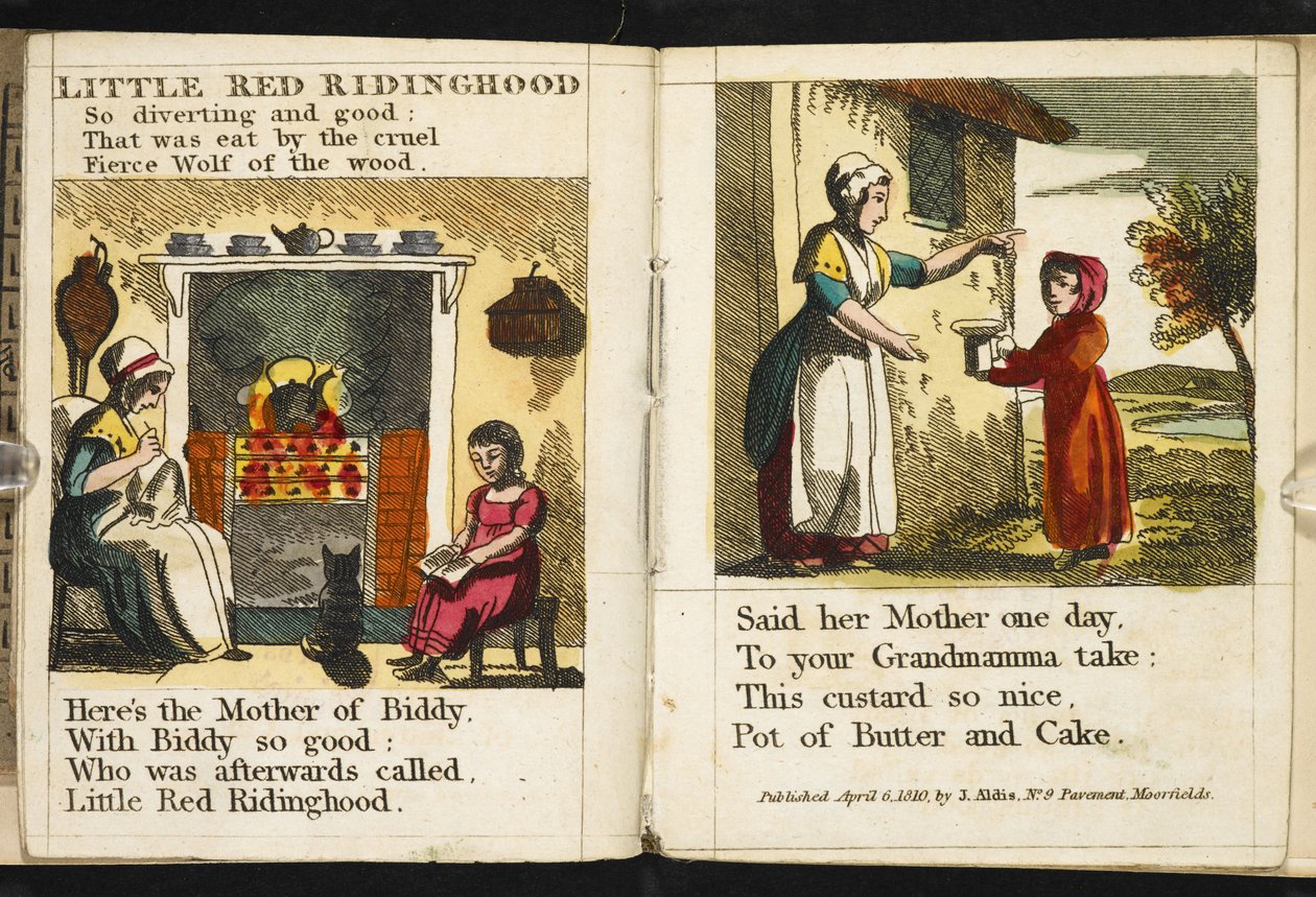 Little Red Riding Hood by English School