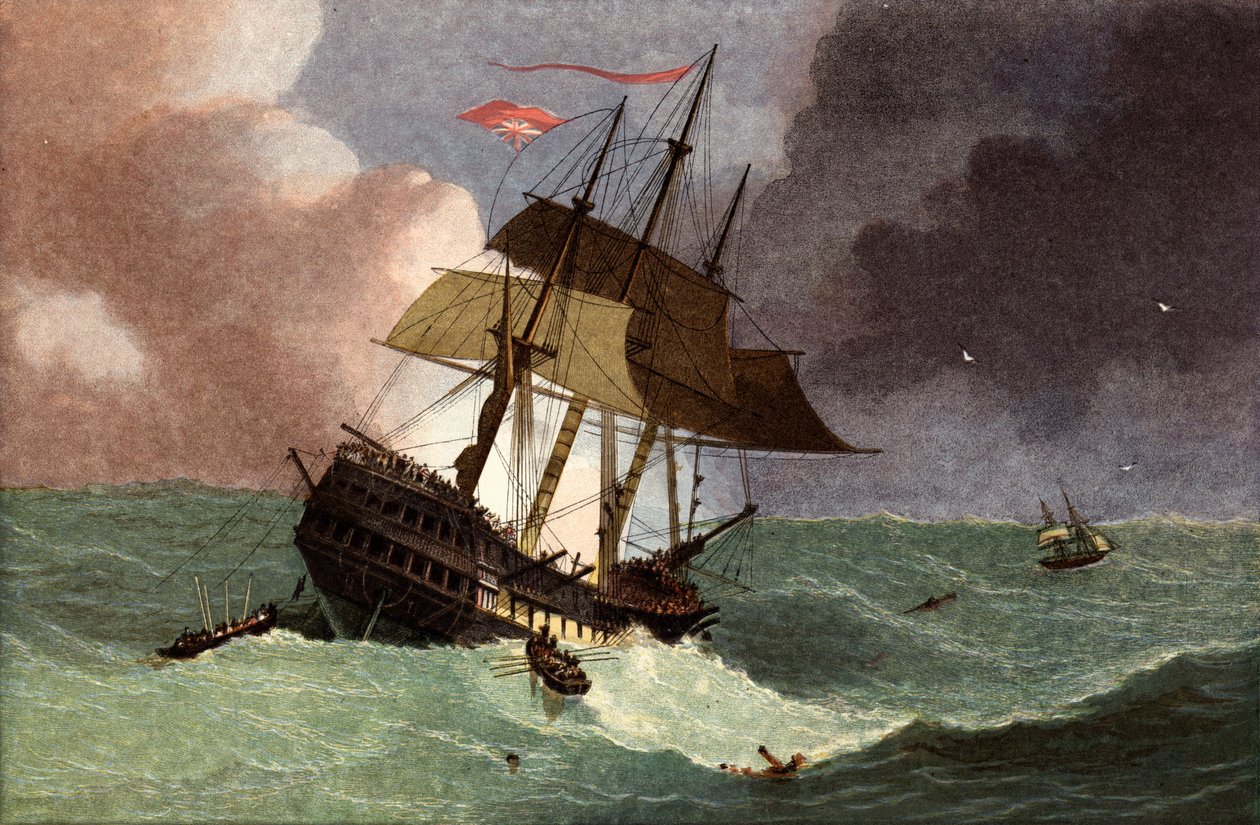 Loss of the Kent East Indiaman by English School