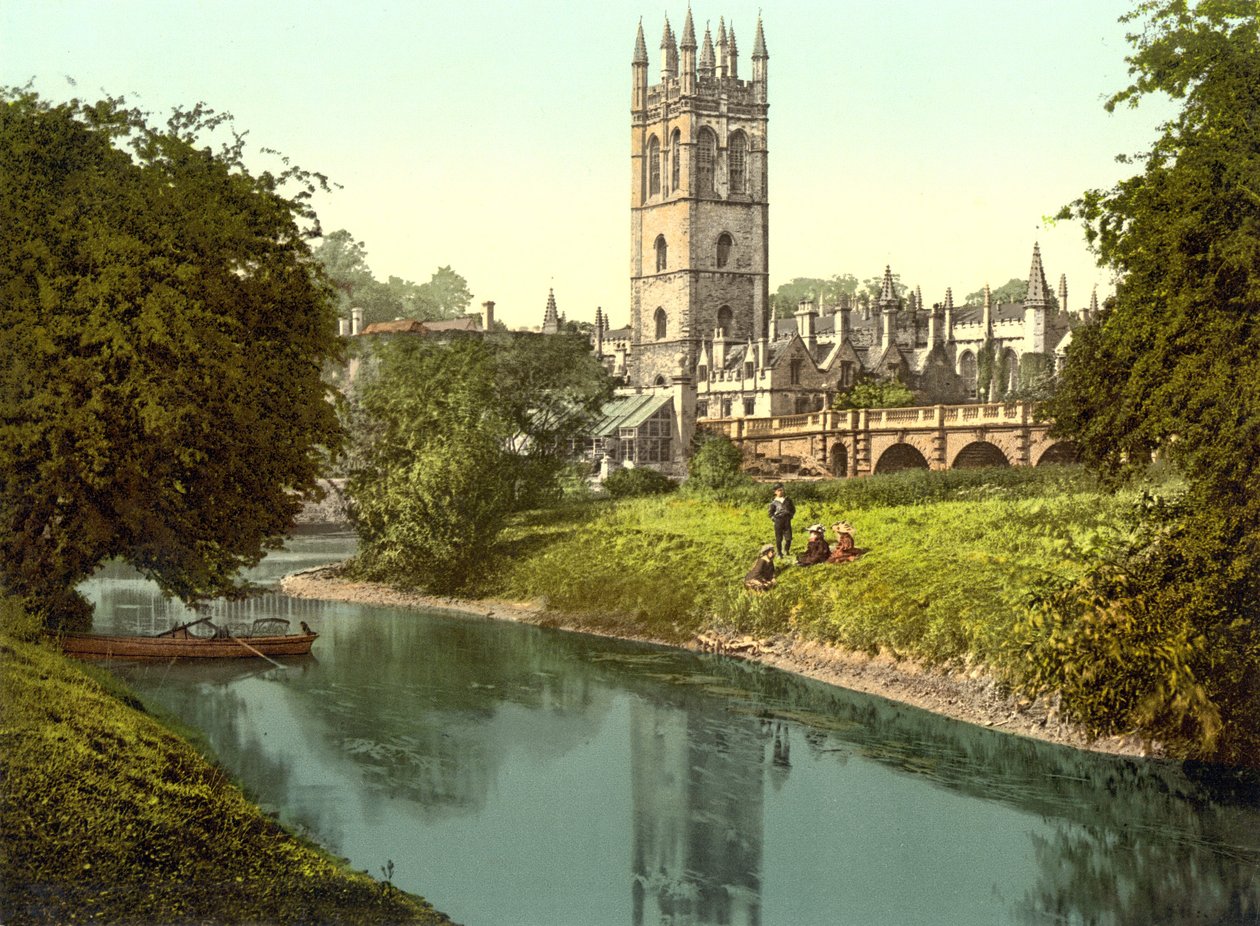 Magdalen Tower, Oxford by English School