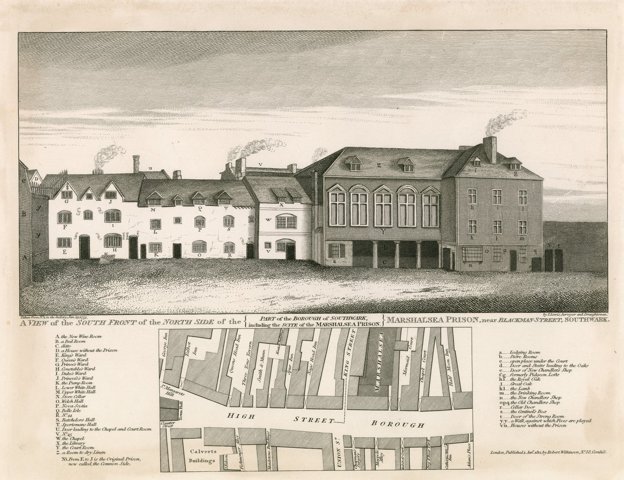 Marshalsea Prison, London by English School