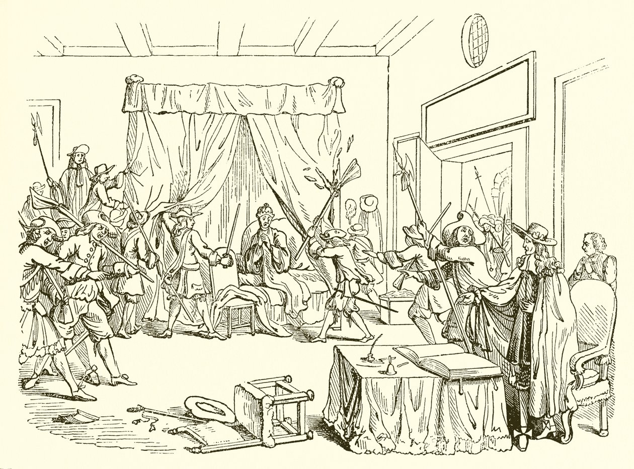 Murder of the Brothers De Witt by English School