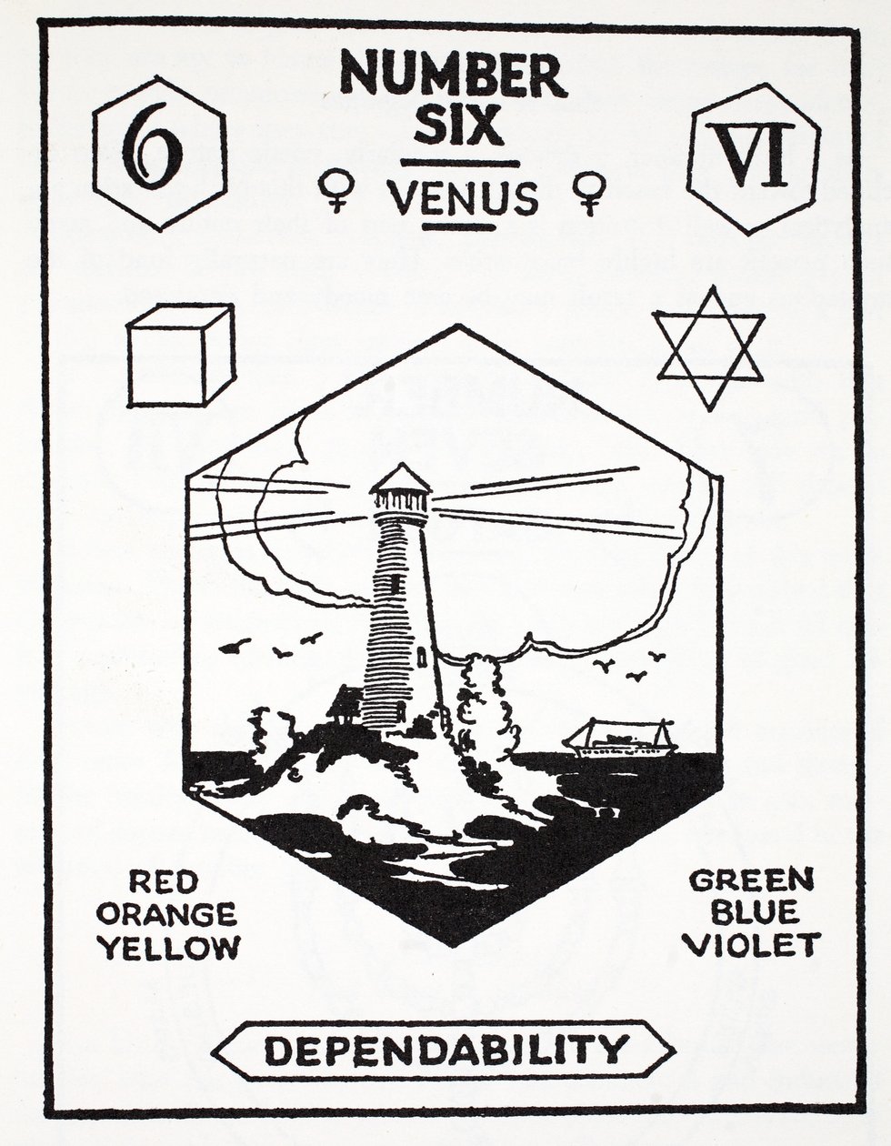 Number Six, Venus by English School