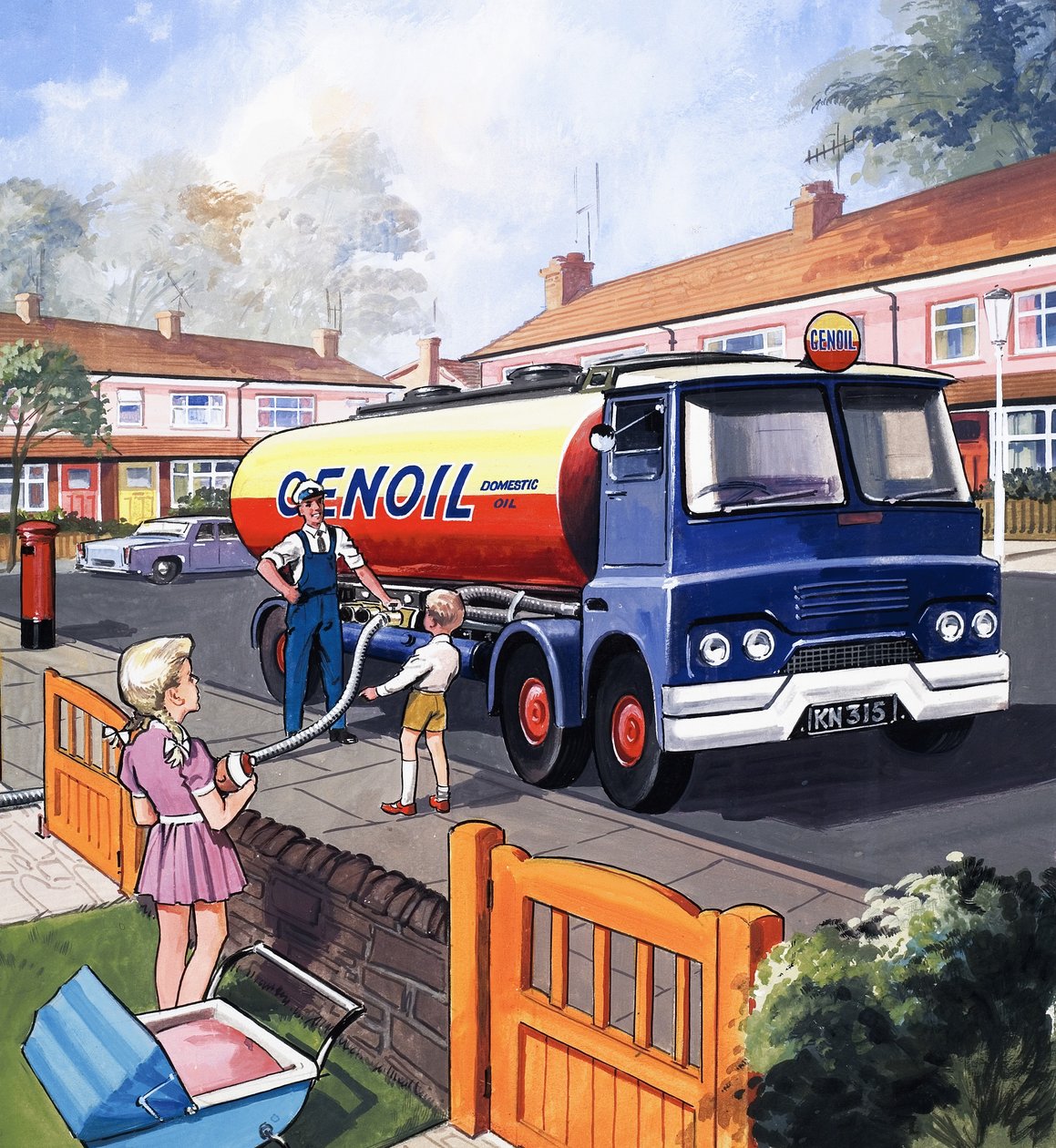 Oil Delivery by English School